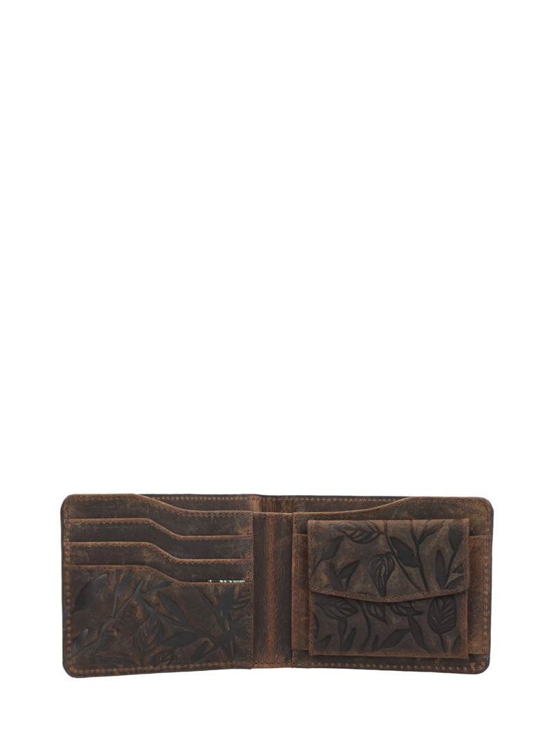 BILLETERA CUERO MUJER OH LEAVES BIFOLD CAFE  ROCKFORD - 3