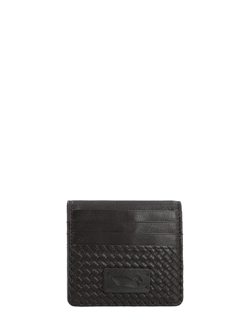 TARJETERO CUERO MUJER SZ BRAID CARDHOLDER CAFE  ROCKFORD - 1