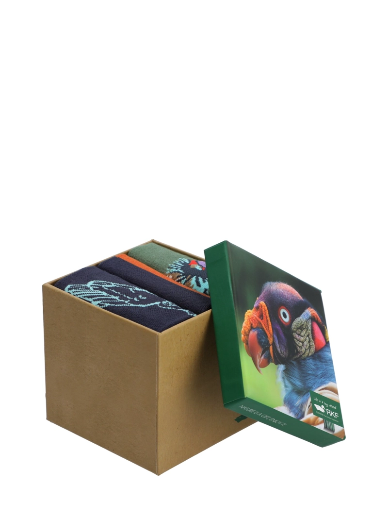 Calcetín Bambú Hombre Pack Gift Bui Azul Oscur Rockford - 2