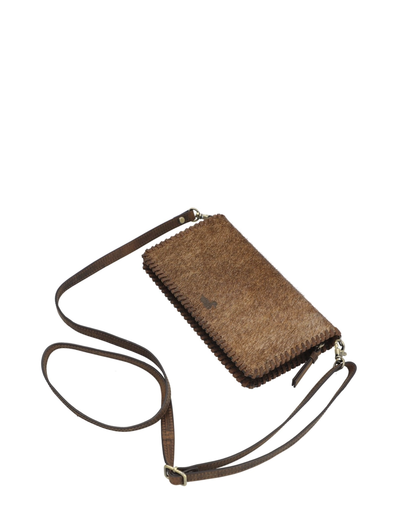 BILLETERA CUERO MUJER SZ HAIR ZIPAROUND CAFE  ROCKFORD - 5