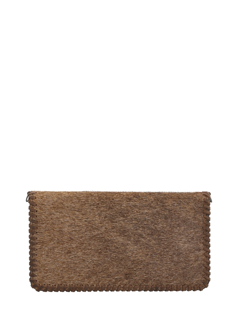 BILLETERA CUERO MUJER SZ HAIR ZIPAROUND CAFE  ROCKFORD - 6