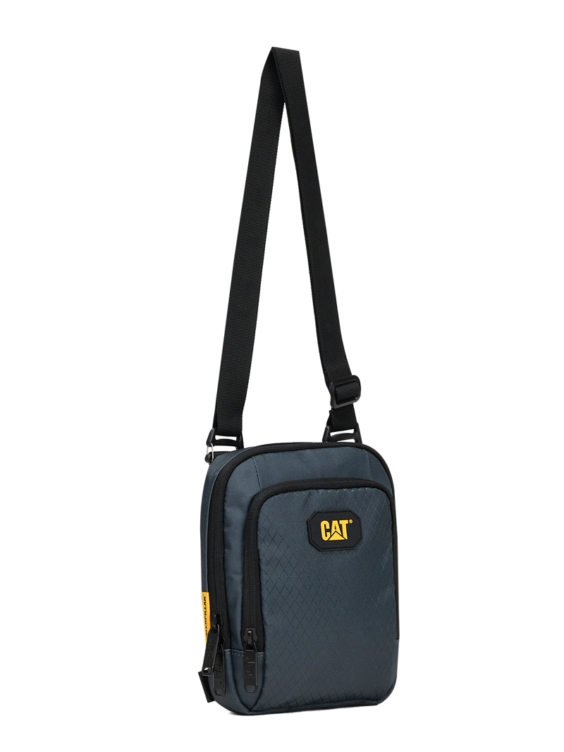 BOLSO UNISEX VOYAGER SHOULDER BAG GRIS CAT - 1