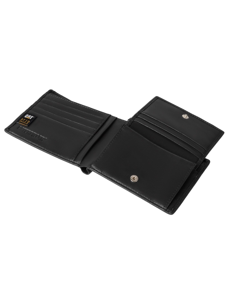 BILLETERA CUERO UNISEX ETHIOPIAN LTR WALLET NEGRO CAT - 3