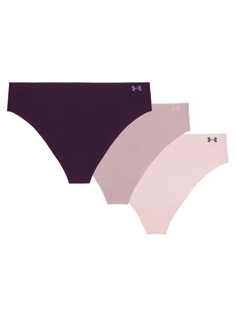 CALZON PURE STRETCH NO-SHOW TANGA ROSADA MUJER UNDER ARMOUR - 1