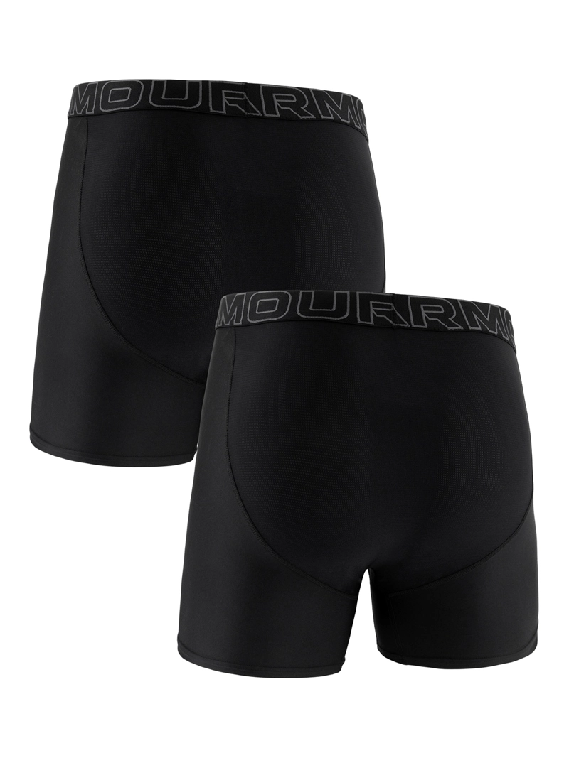 BOXER PERFORMANCE TECH MESH 6' NEGRO HOMBRE UNDER ARMOUR - 2
