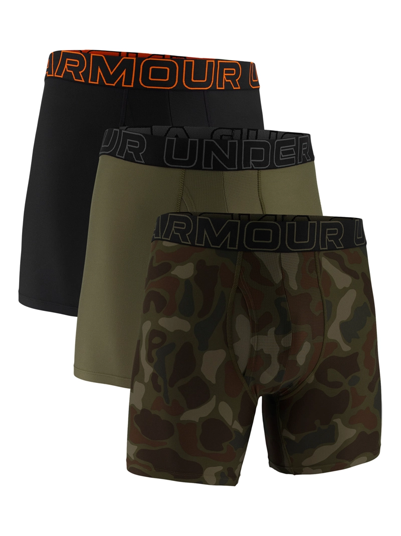 BOXER PERFORMANCE TECH NOVELTY 6' NEGRO HOMBRE UNDER ARMOUR - 1