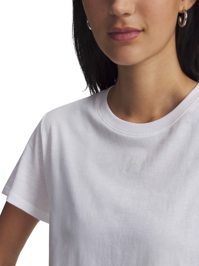 POLERA M/C MUJER SIMPLE BRANDED BLANCO UNDER ARMOUR - 4