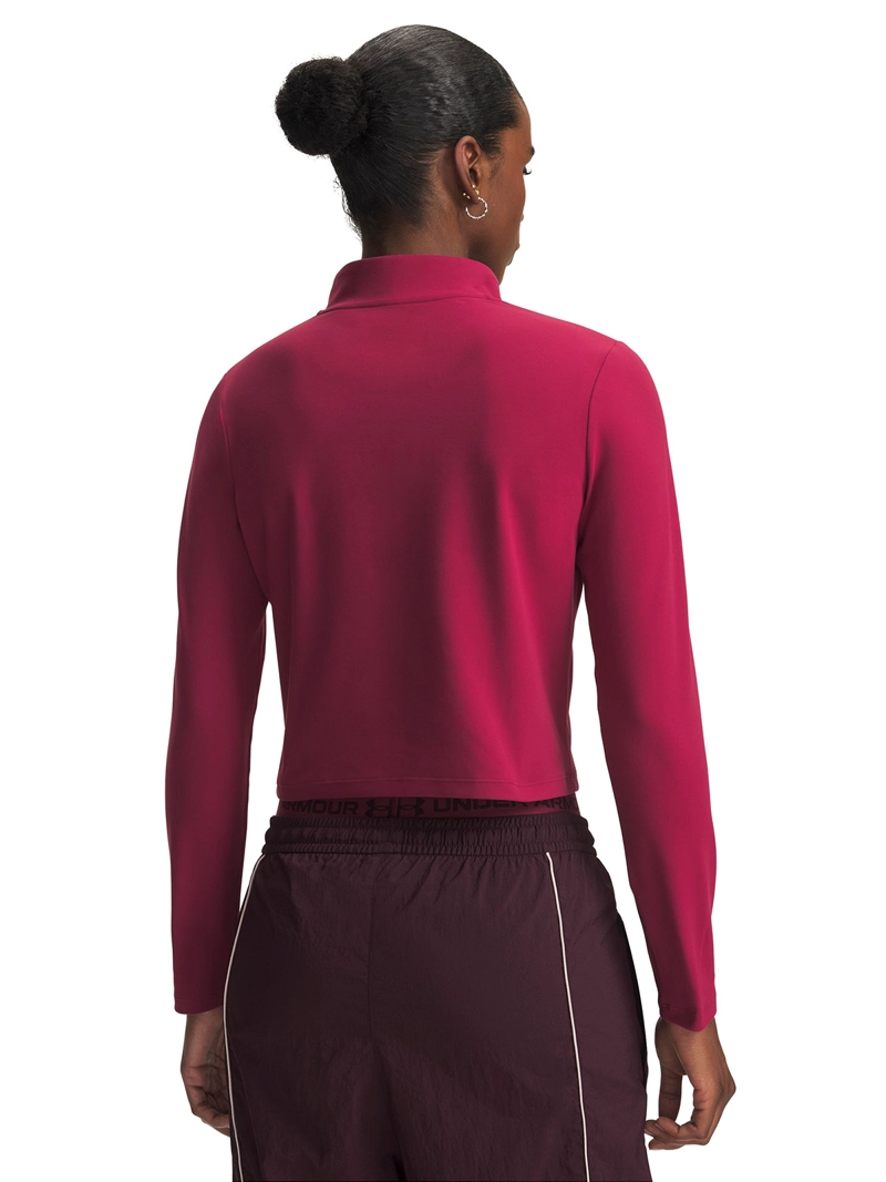 POLERON MOTION ½ ZIP ROJA MUJER UNDER ARMOUR - 2