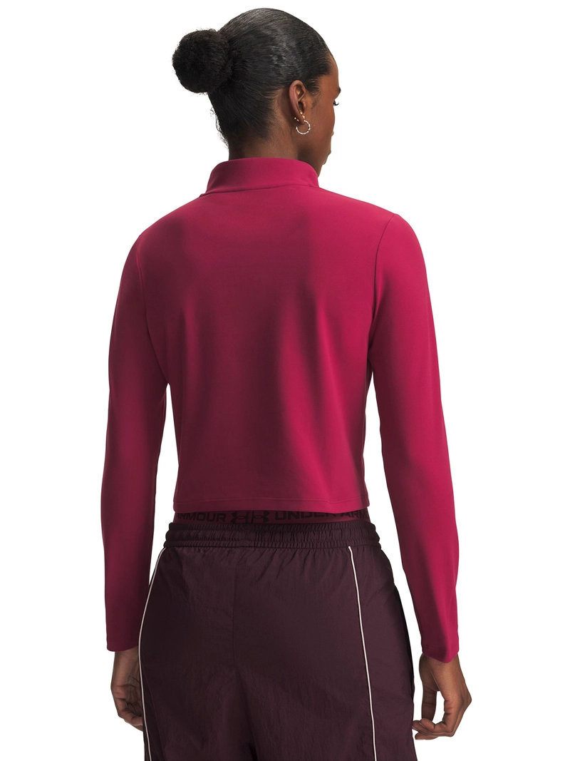 POLERON MOTION ½ ZIP ROJA MUJER UNDER ARMOUR - 2