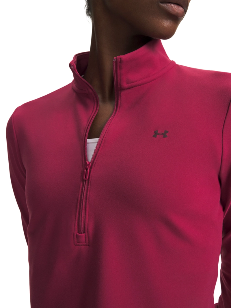 POLERON MOTION ½ ZIP ROJA MUJER UNDER ARMOUR - 4