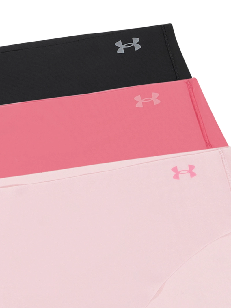 CALZON PURE STRETCH NO-SHOW BIKINI ROSADA MUJER UNDER ARMOUR - 3