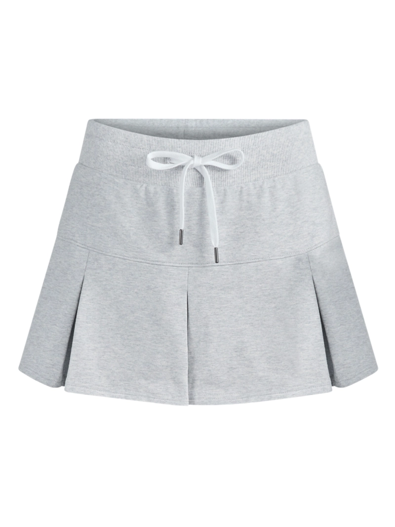 FALDA MUJER SPORT TERRY TREND SKORT GRIS UNDER ARMOUR - 1
