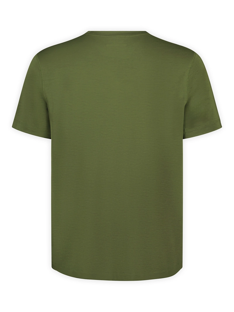 POLERA MC HOMBRE VISTA TENCEL TEE VERDE MERRELL - 8