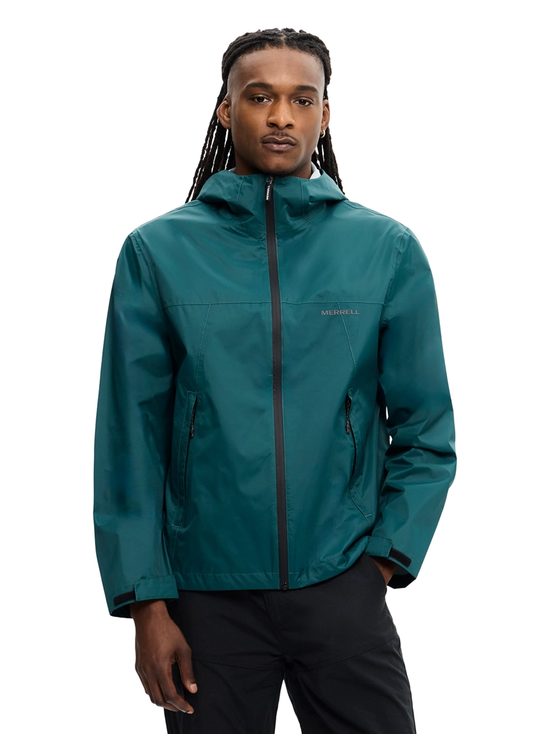 IMPERMEABLE HOMBRE MFALLONSEAM S VERDE PETROLEO MERRELL - 1