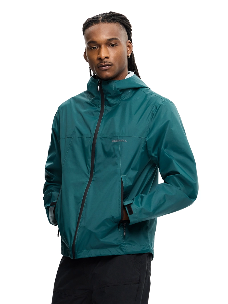 IMPERMEABLE HOMBRE MFALLONSEAM S VERDE PETROLEO MERRELL - 2