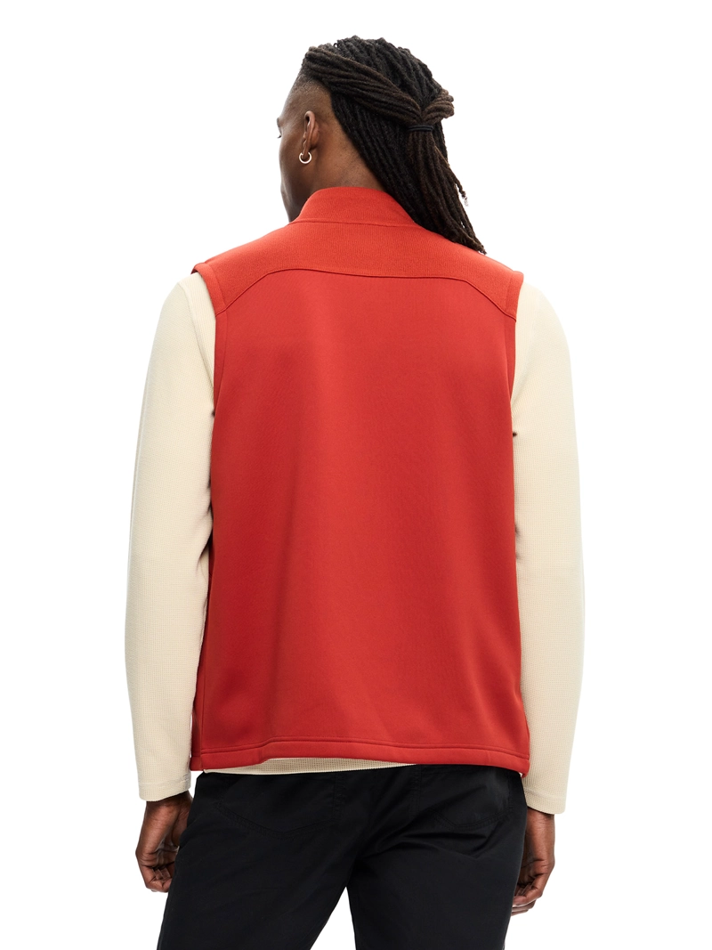 POLAR HOMBRE SPRUCE FULL ZIP VEST ROJO MERRELL - 4
