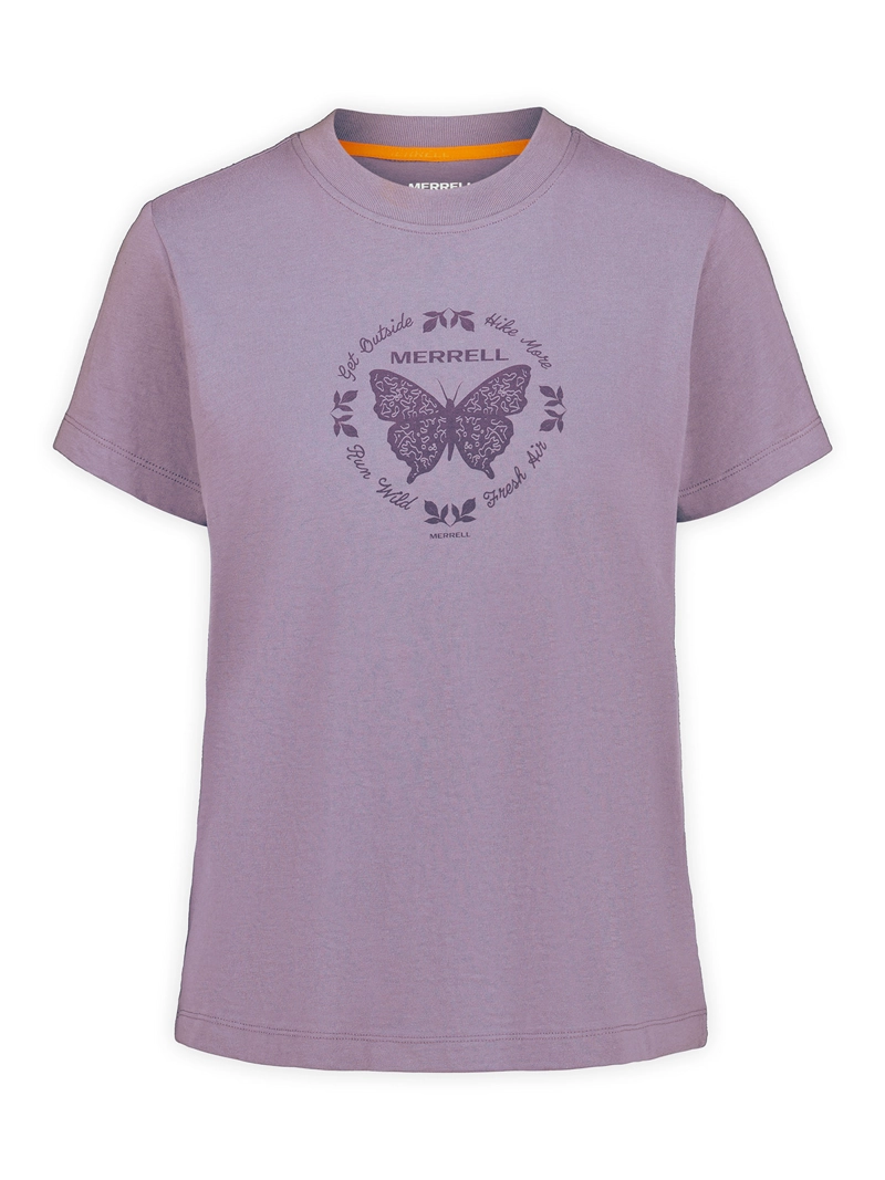POLERA MC MUJER BUTTERFLY TEE MORADO MERRELL - 7