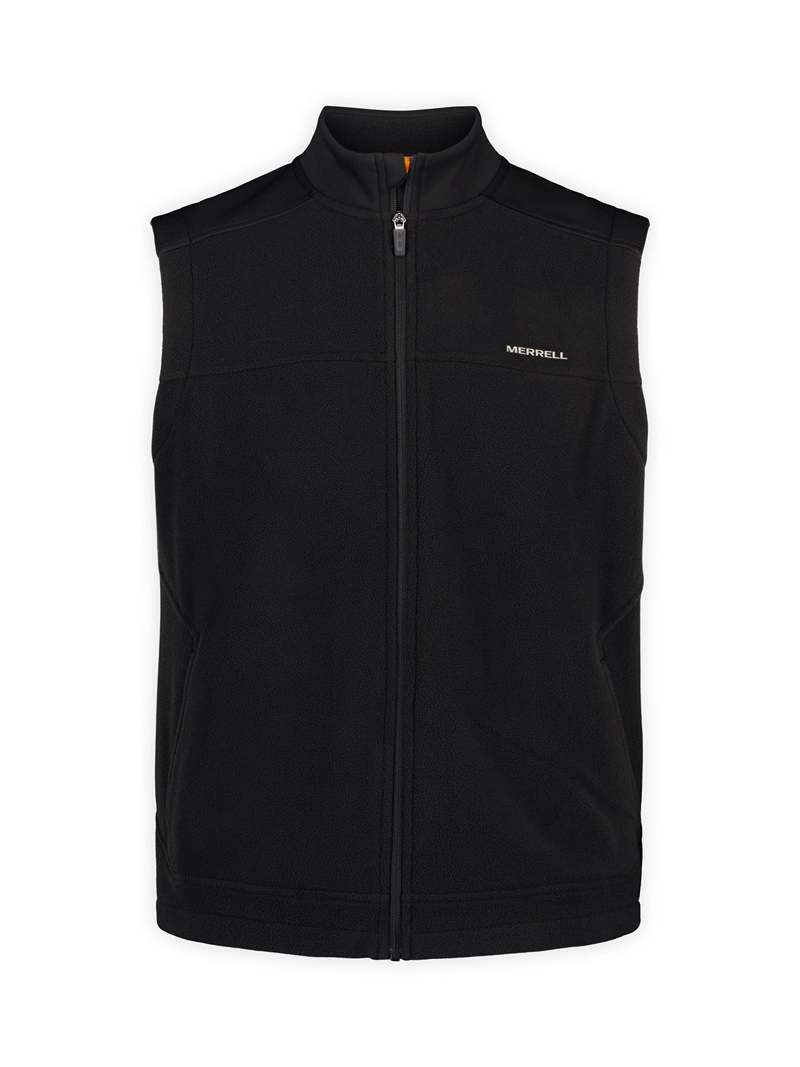 POLAR HOMBRE SPRUCE FULL ZIP VEST NEGRO MERRELL - 7