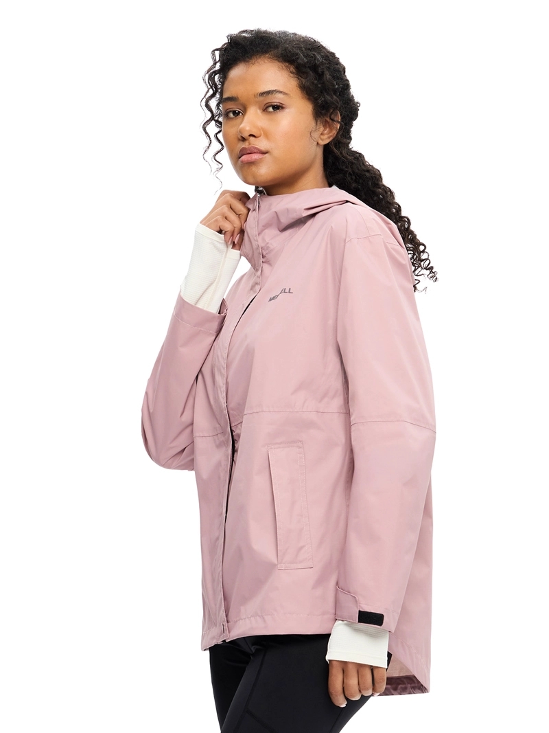 IMPERMEABLE MUJER FALLON PALO ROSA MERRELL - 2