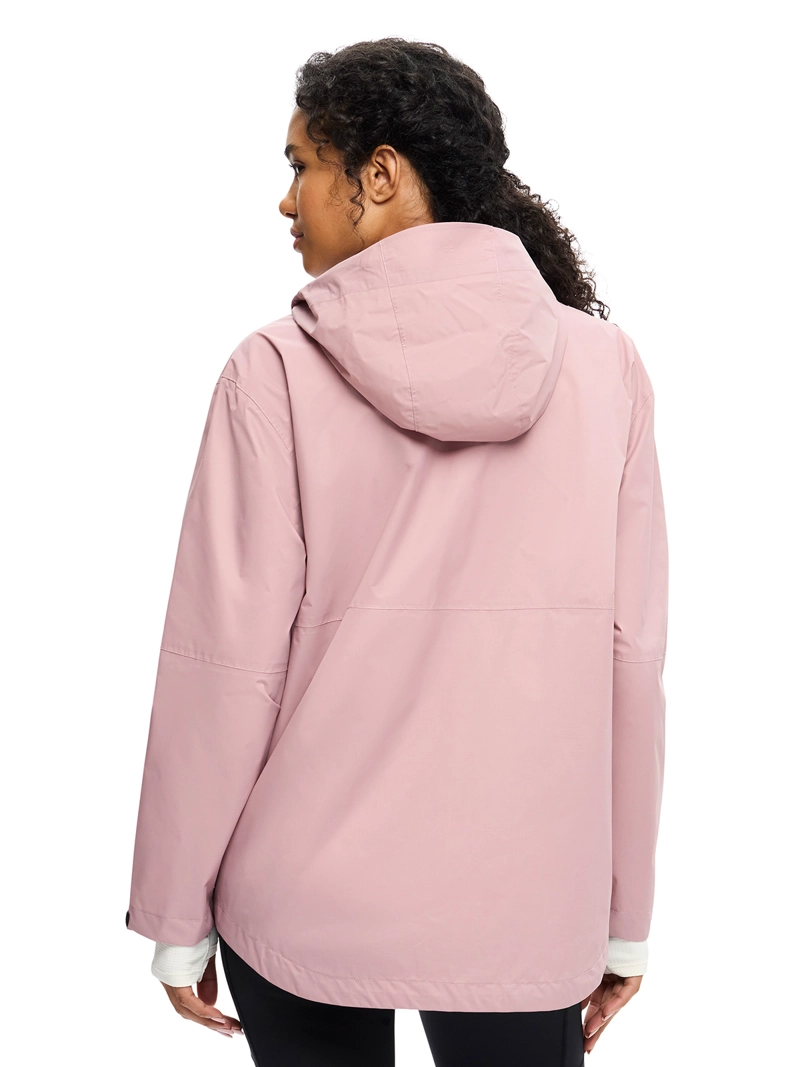 IMPERMEABLE MUJER FALLON PALO ROSA MERRELL - 4