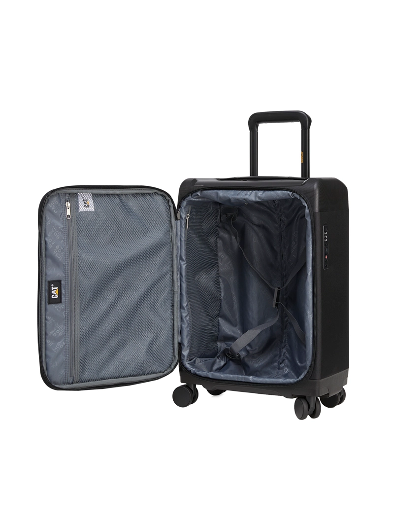 MALETA UNISEX HYBRID CABIN TROLLEY NEGRO CAT - 4