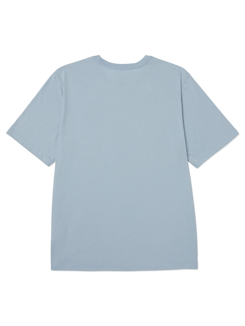 POLERA MANGA CORTA HERITAGE PEORIA GRAP HOMBRE CELESTE CAT - 2