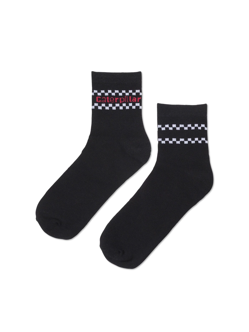 CALCETIN ALGODON HOMBRE M LIGHTWEIGHT ANKLE NEGRO CAT - 1