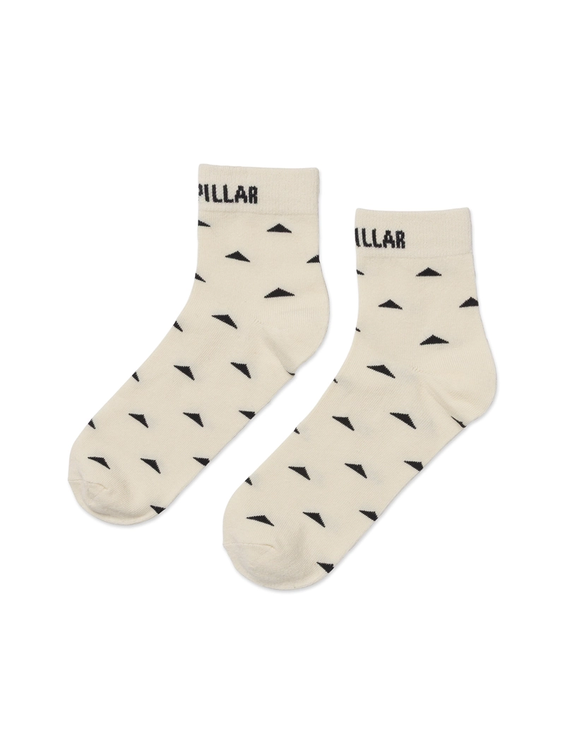 CALCETIN ALGODON HOMBRE M LIGHTWEIGHT ANKLE BLANCO CAT - 1