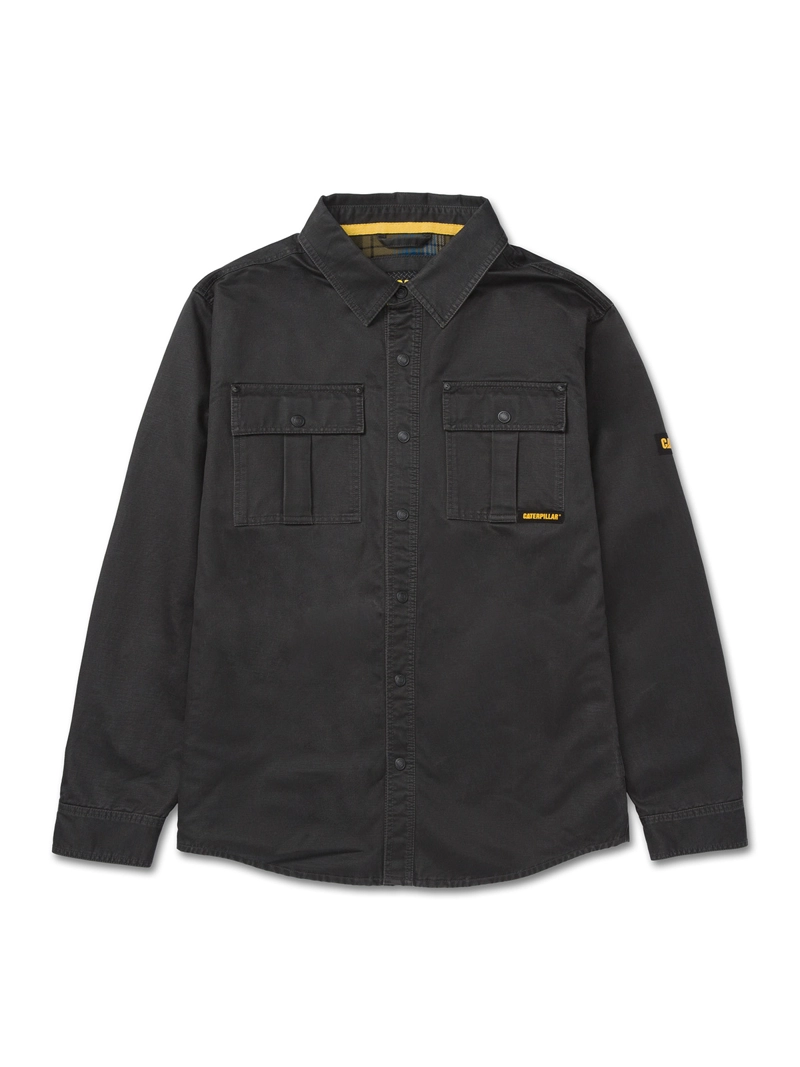 CHAQUETA WAXED COTTON SHIRT J NEGRO HOMBRE CAT - 1