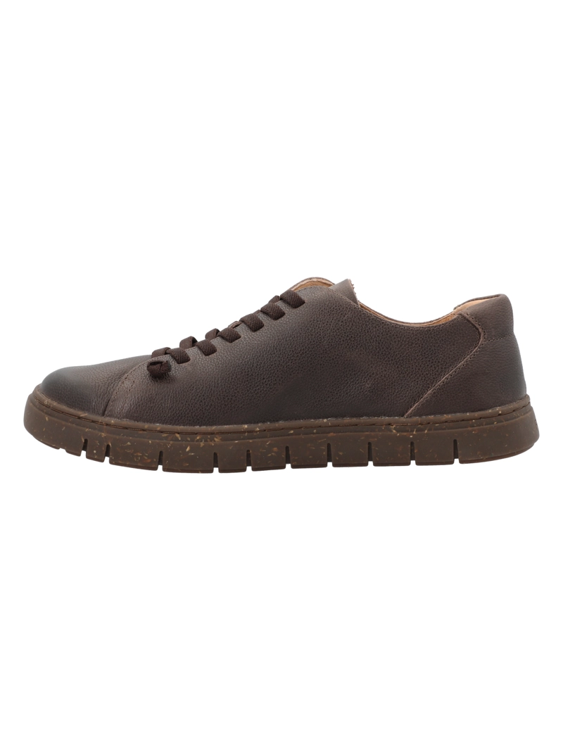 ZAPATILLA CUERO HOMBRE POSSELT CAFE OSCURO ROCKFORD - 6
