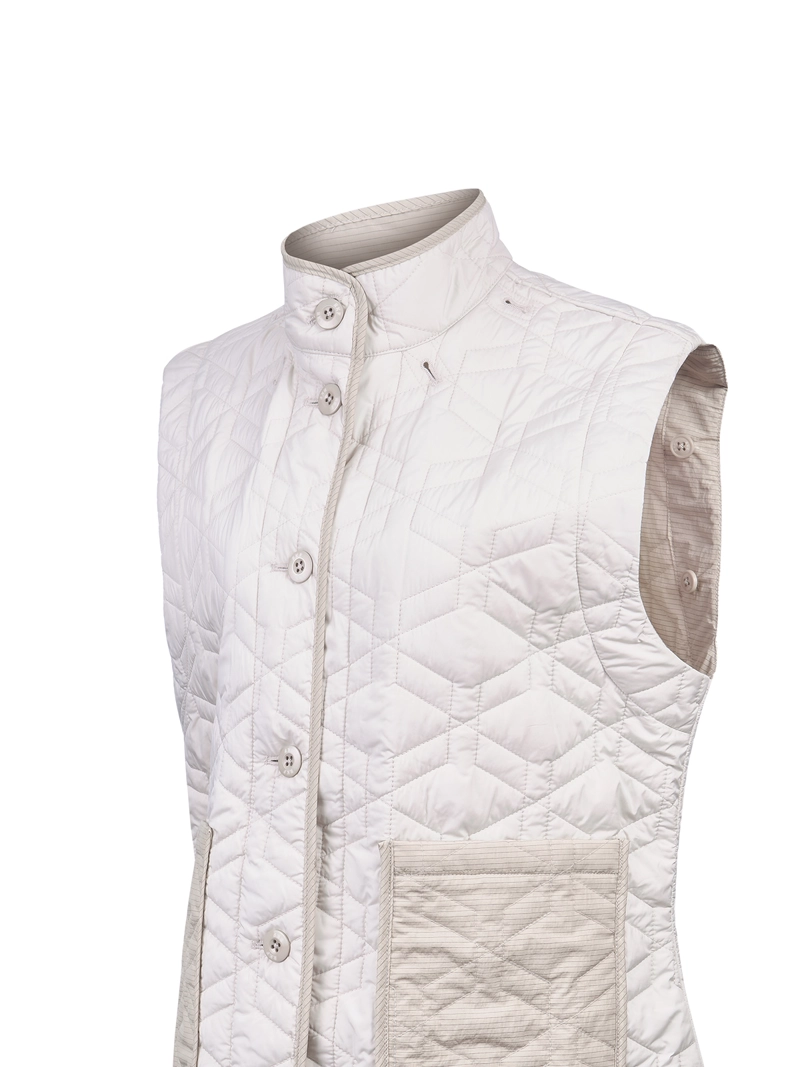 PARKA WATER RESISTANT MUJER SANTS BEIGE ROCKFORD - 7