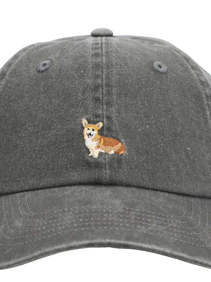 JOCKEY ALGODON ORGANICO UNISEX CAP CORGI GRIS ROCKFORD - 2