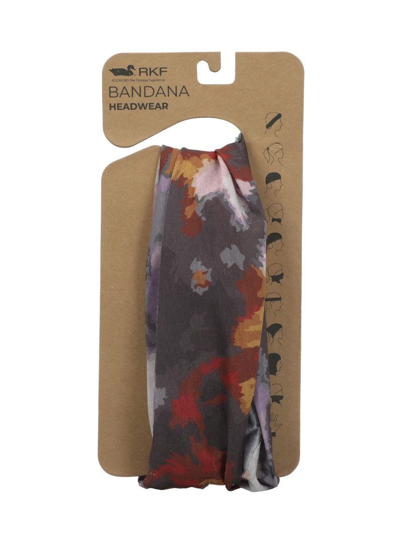 BANDANA UNISEX RKF FLOWER BUFF GRIS ROCKFORD - 3