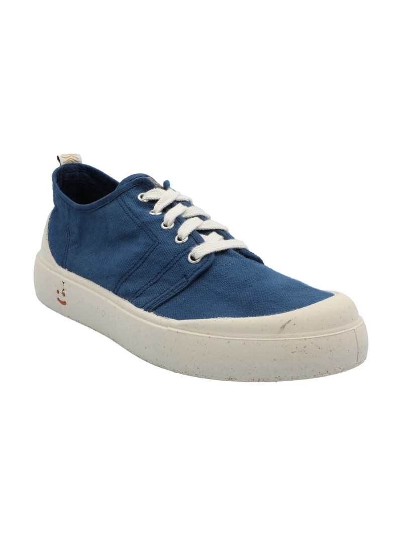 ZAPATILLA ALGODON ORGANICO HOMBRE MENORCA AZUL ROCKFORD - 2