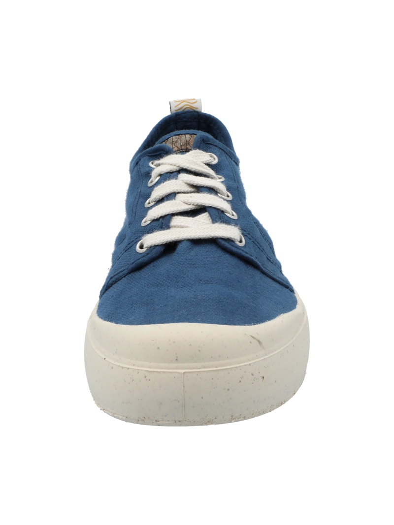 ZAPATILLA ALGODON ORGANICO HOMBRE MENORCA AZUL ROCKFORD - 4