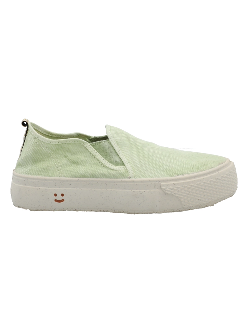 ZAPATILLA ALGODON ORGANICO MUJER SIENA VERDE ROCKFORD - 1