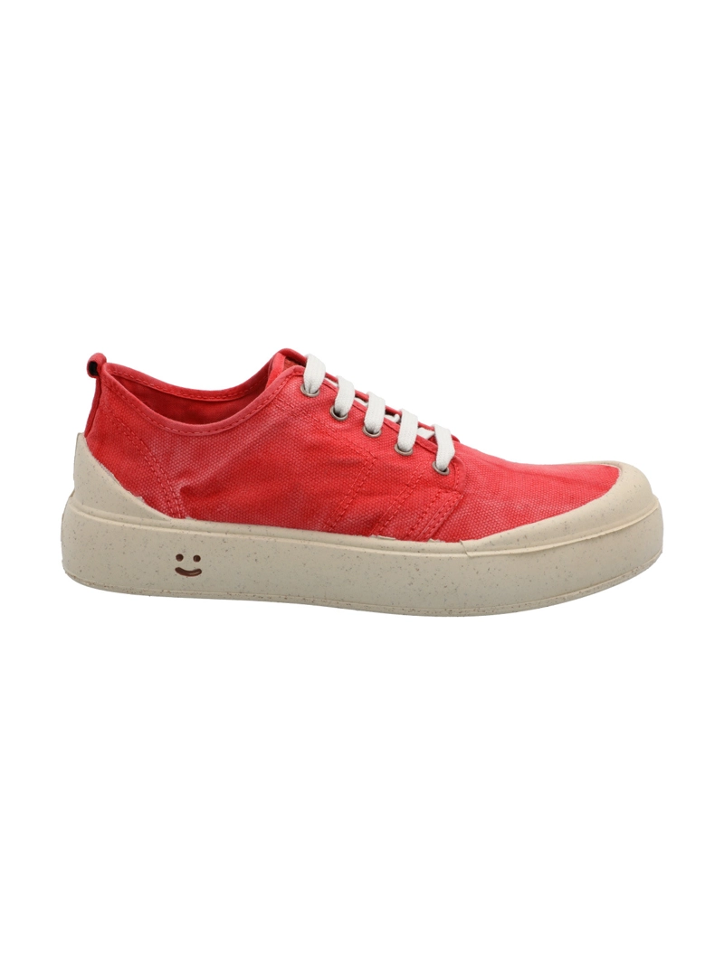ZAPATILLA ALGODON ORGANICO HOMBRE MENORCA ROJO ROCKFORD - 1