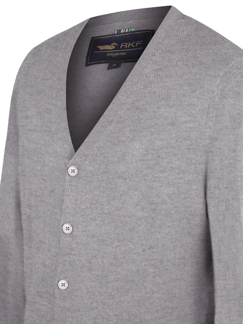 SWEATER CASHMERE HOMBRE CASH BUT GRIS ROCKFORD - 4