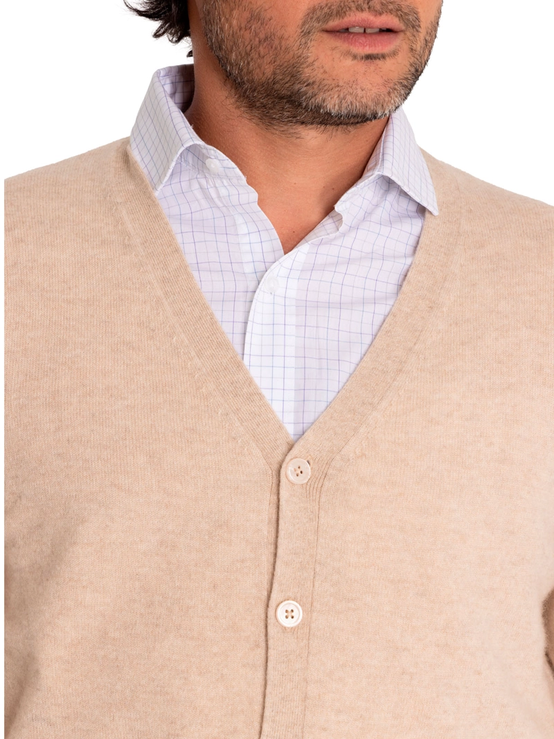 SWEATER CASHMERE HOMBRE CASH BUT CAFE ROCKFORD - 8