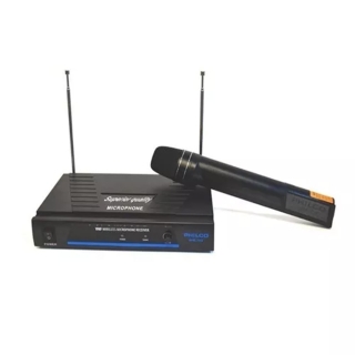 MICRÓFONO PHILCO INALÁMBRICO VHF WM700 | NEGRO - 1