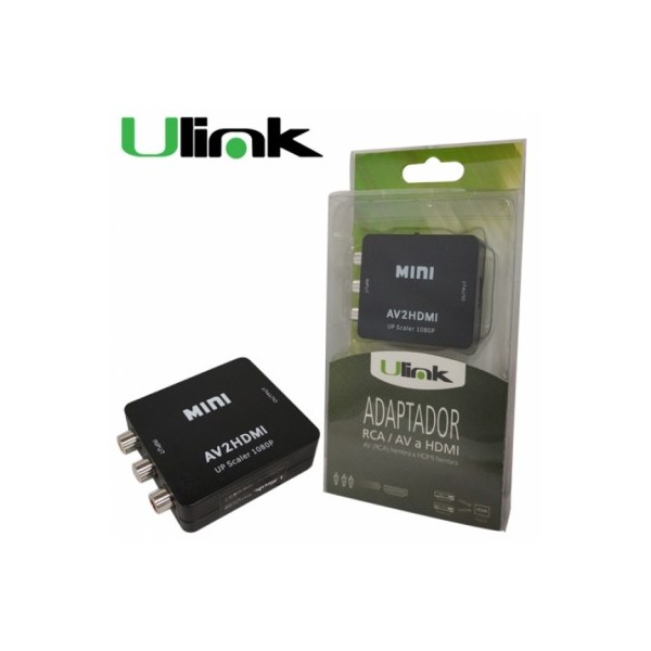 CONVERSOR DE AV RCA A HDMI ULINK - 1