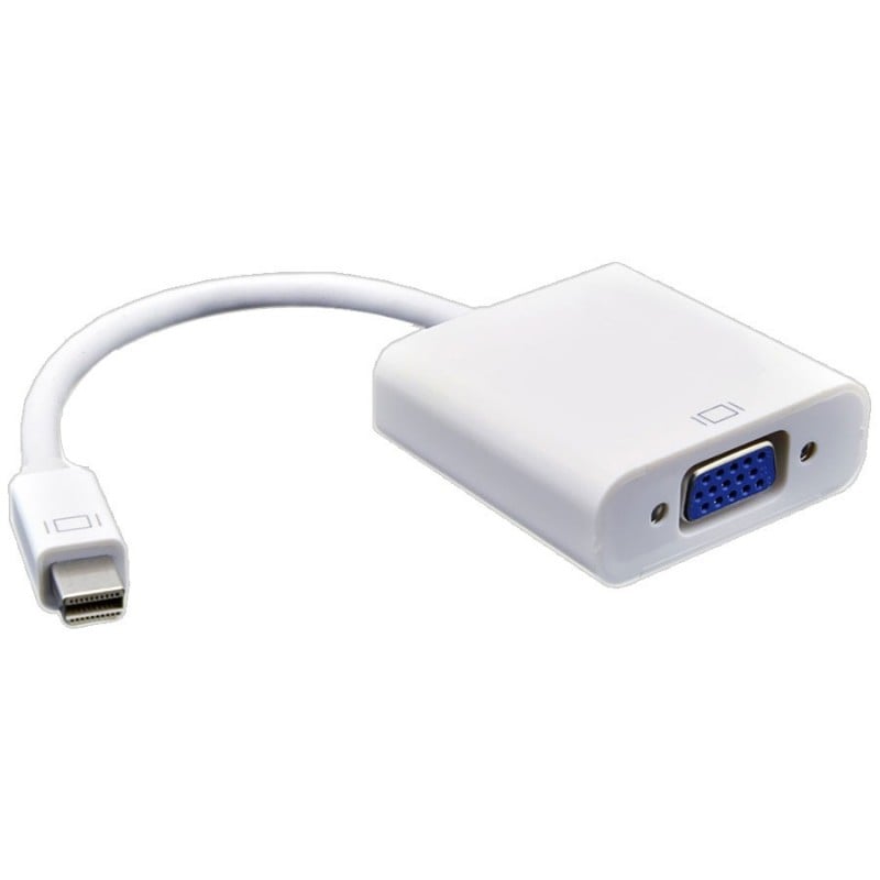 ADAPTADOR DE VIDEO MINI DISPLAY PORT MACHO A VGA HEMBRA - 2