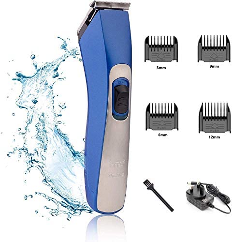 MAQUINA CORTA CABELLO RECARGABLE INALÁMBRICA HTC + ACCESORIOS - 1