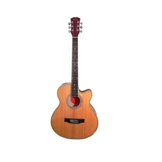 GUITARRA ELECTROACUSTICA SEVILLANA 40 PULGADAS SLIM CON FUNDA - 1