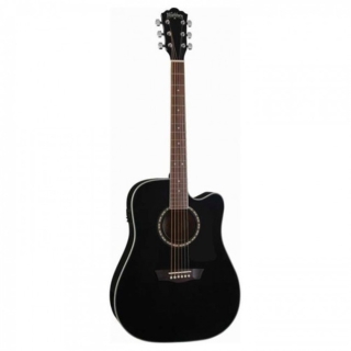 GUITARRA ELECTROACUSTICA SEVILLANA 41 PULGADAS CON FUNDA NEGRO - 1