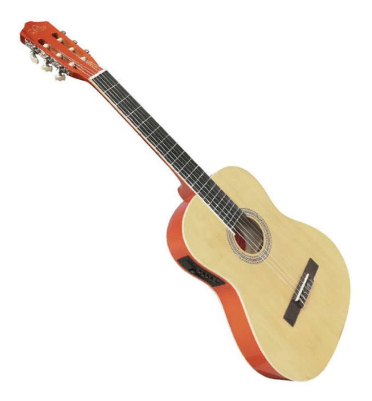 GUITARRA ELECTROACUSTICA SEVILLANA 39 PULGADAS CON ALMA Y FUNDA ULTRA DELGADA - 1