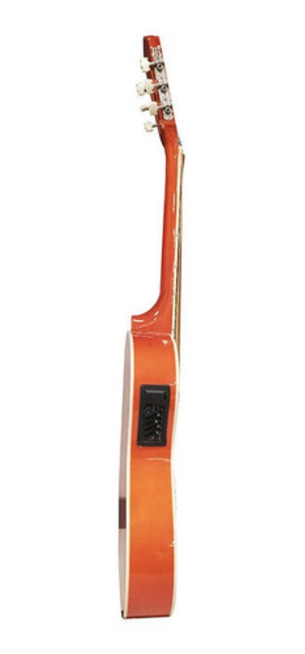 GUITARRA ELECTROACUSTICA SEVILLANA 39 PULGADAS CON ALMA Y FUNDA ULTRA DELGADA - 2