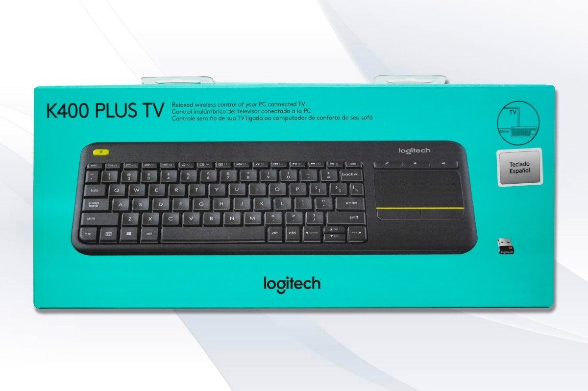 TECLADO TOUCH INALAMBRICO K400 PLUS PARA SMART TV - 2