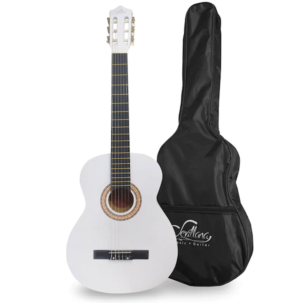 GUITARRA SEVILLANA 30 PULGADAS PARA NIÑOS CON FUNDA - 1