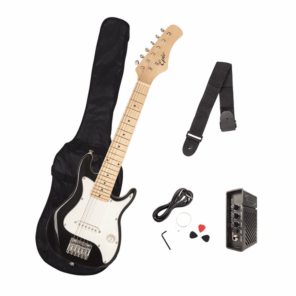PACK EPIC GUITARRA ELÉCTRICA NIÑOS CON AMPLIFICADOR 2W - 1